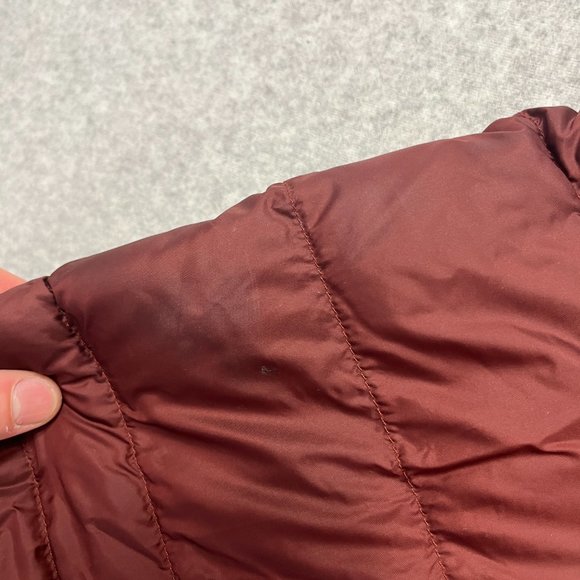 The North Face Jacket Womens Small Red Parka Puffer 550 Goose Down Hooded - Picture 4 of 15